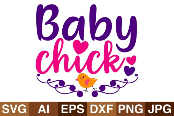Baby Chick Graphics for Crafts