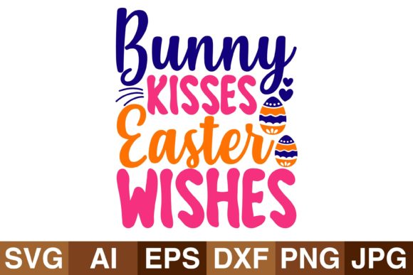 Bunny Kisses Easter Wishes Graphics