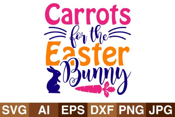 Carrots Far the Easter Bunny Graphics for Creative Publishers