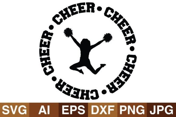 Cheers Sports Svg Designs Graphics for Crafts