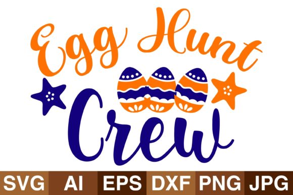 Egg Hunt Crew Graphics for Local Business Branding