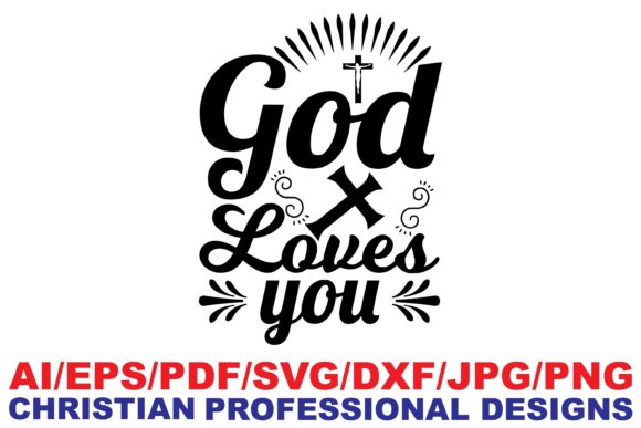 God Faith Success Graphics for Crafts